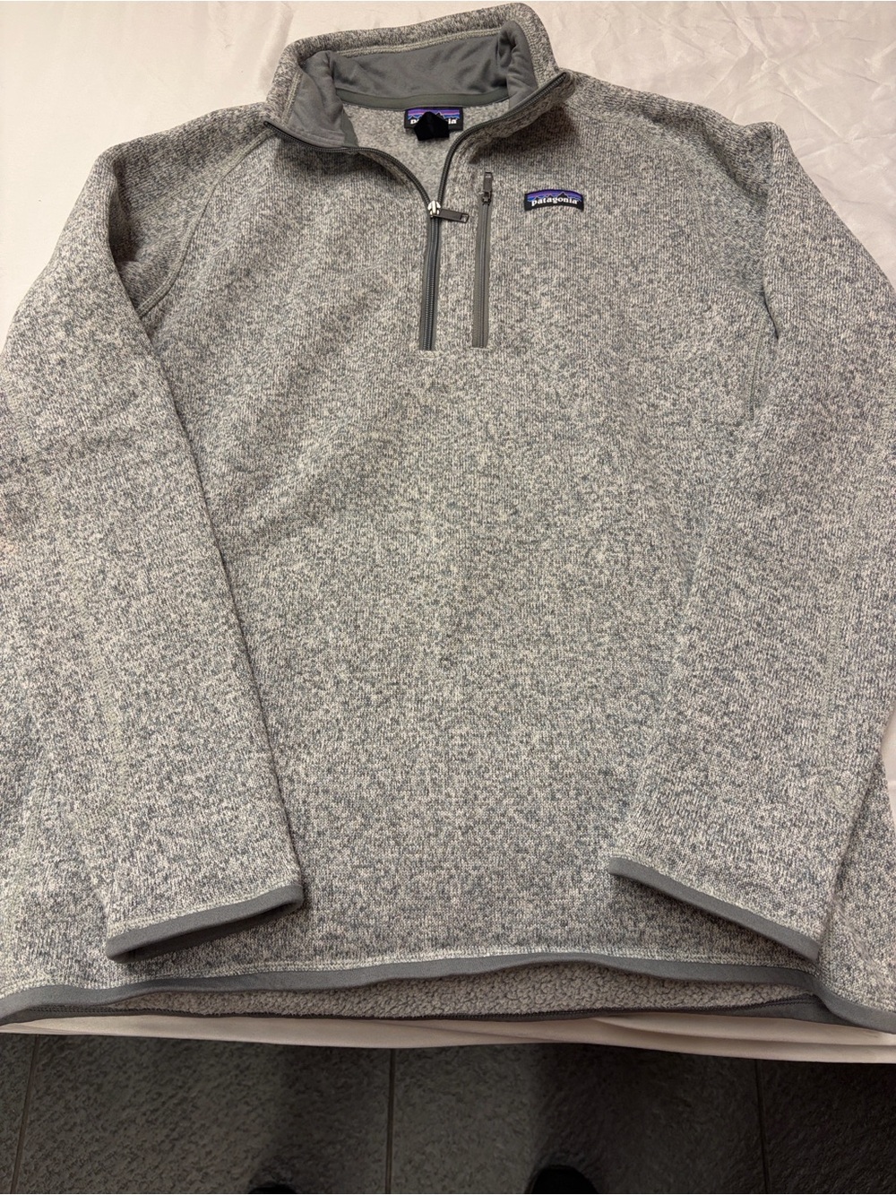 1/4 zip Patagonia fleece